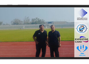 دیدار دکتر رمضانی با رئیس هیات فوتبال جزیره کیش